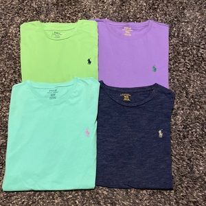 Bundle Mens 3 T-Shirts(Navy Blue- No Longer available) POLO By Ralph Lauren
